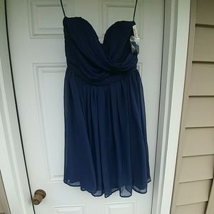 With or Without Straps Cocktail Dress